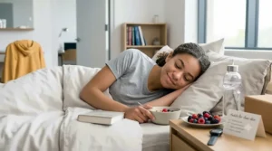 Habits like sleep and exercise that support hormonal teenage acne treatment.