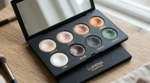 A dual-function contour palette under $20 featuring luminous highlighters and deep sculpting powders.